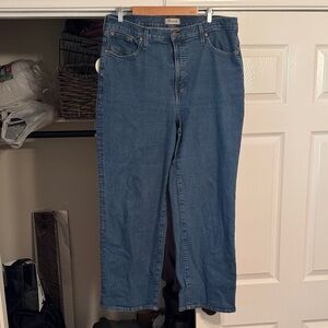 Madewell The Perfect Vintage Wide Leg Jean 33